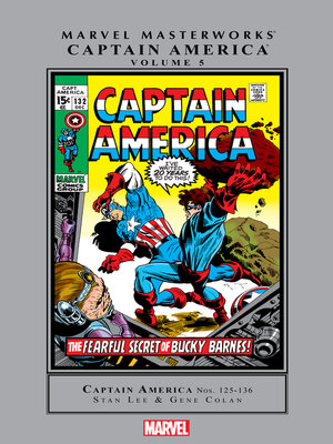 cover image of Marvel Masterworks: Captain America, Volume 5
